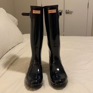 Navy blue Hunter Boots